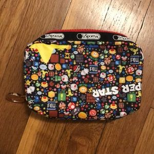 LeSportsac x Nintendo pouch